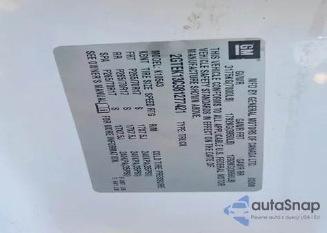 2008 GMC Sierra K1500 z USA, uszkodzony, nr VIN 2GTEK13C981277421